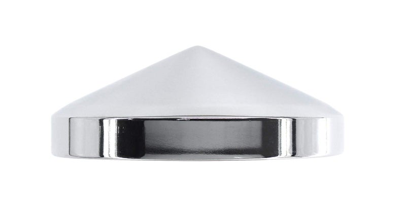 TBOZZ Chrome Pointed Rear Hub Cap 8" ID - Image 2